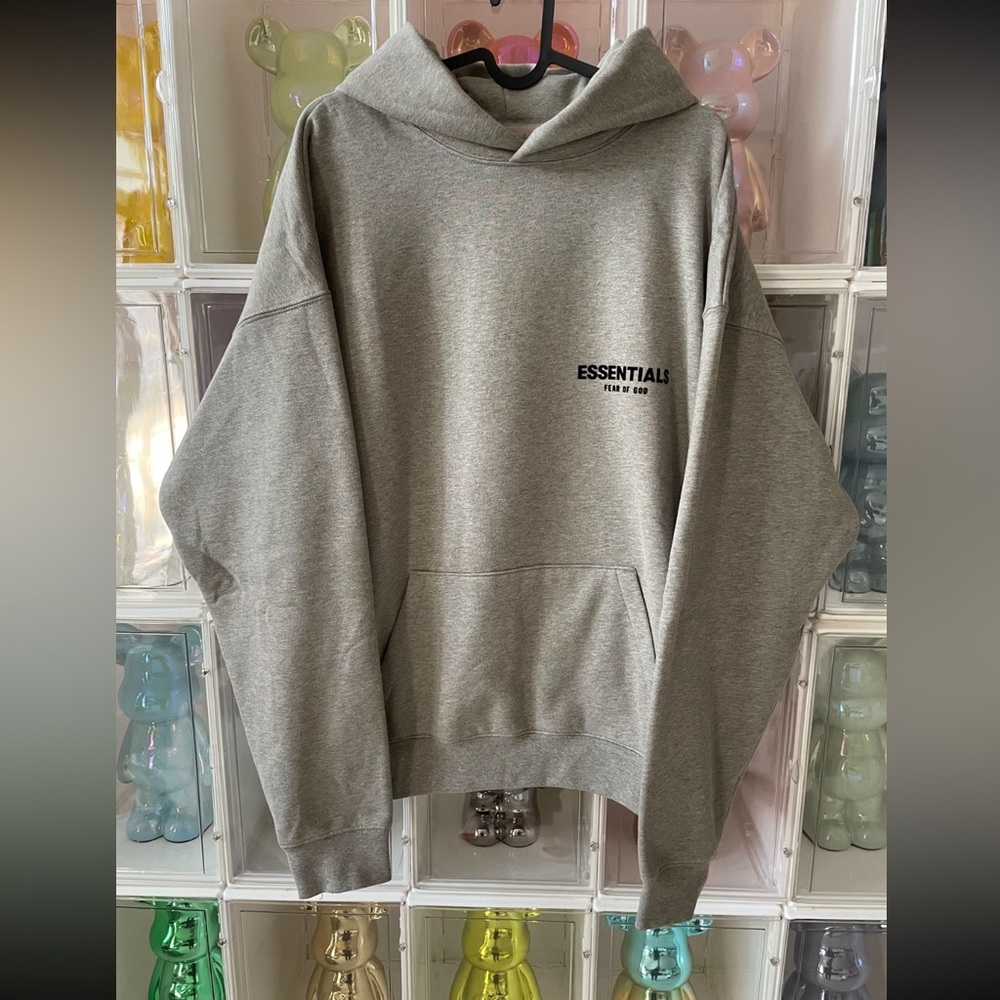 Fear of God Essentials Hoodie Dark Oatmeal